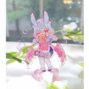 Genshin - Mini voyageur debout en acrylique Sigewinne Angel Nurse