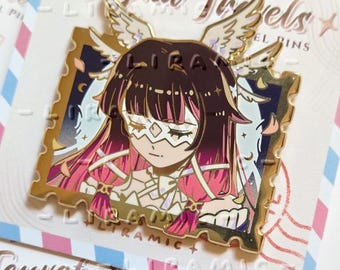 Columbina Enamel Pin - Genshin Impact Nod Krai / Snezhnaya Pin 2 inch