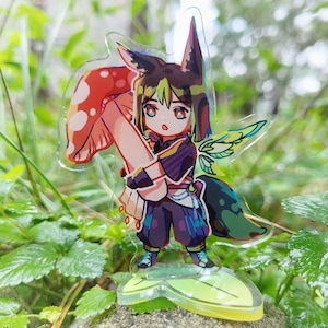 Genshin - Fairy Tighnari, the Mushroom Nerd Mini Acrylic Standee