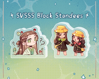 SVSSS Block Standees - Scum Villain Self Saving System Shen Qingqiu Luo Binghe