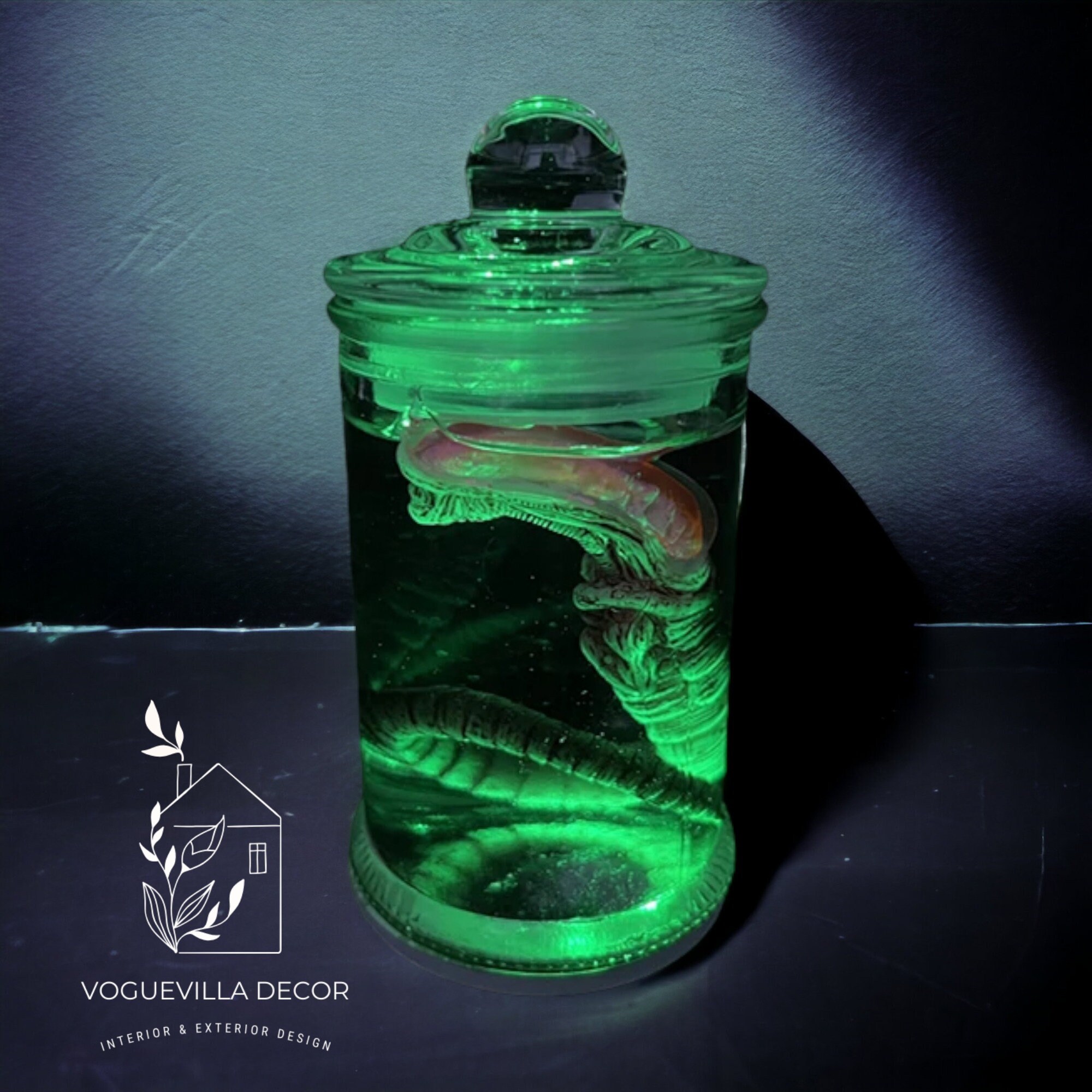 Xenomorph Facehugger Embryo Green LED Authentic Alien Glow Etsy Australia