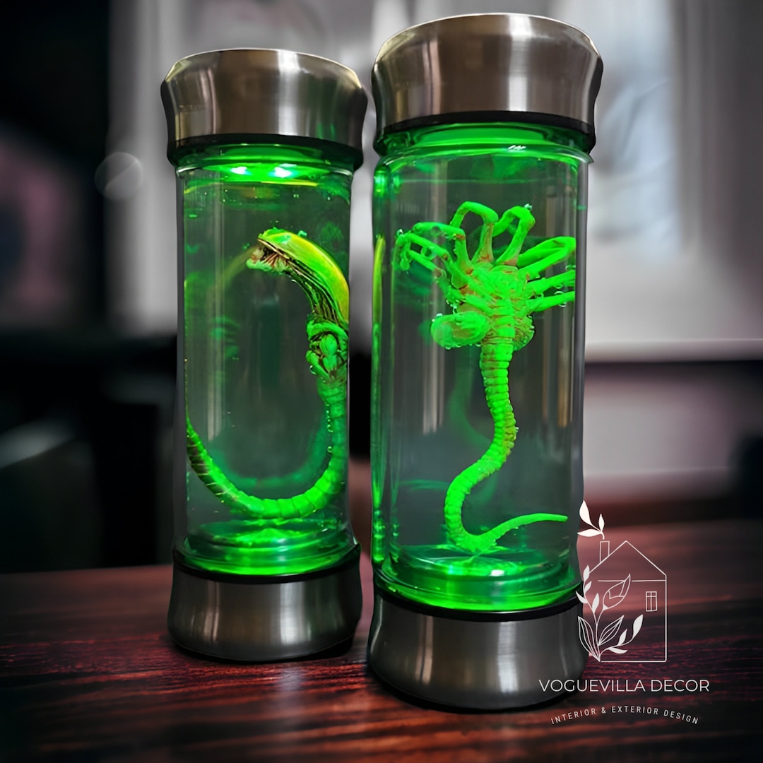 Alien Jar Xenomorph Specimen Facehugger Embryo Glass Jar Movie Etsy UK