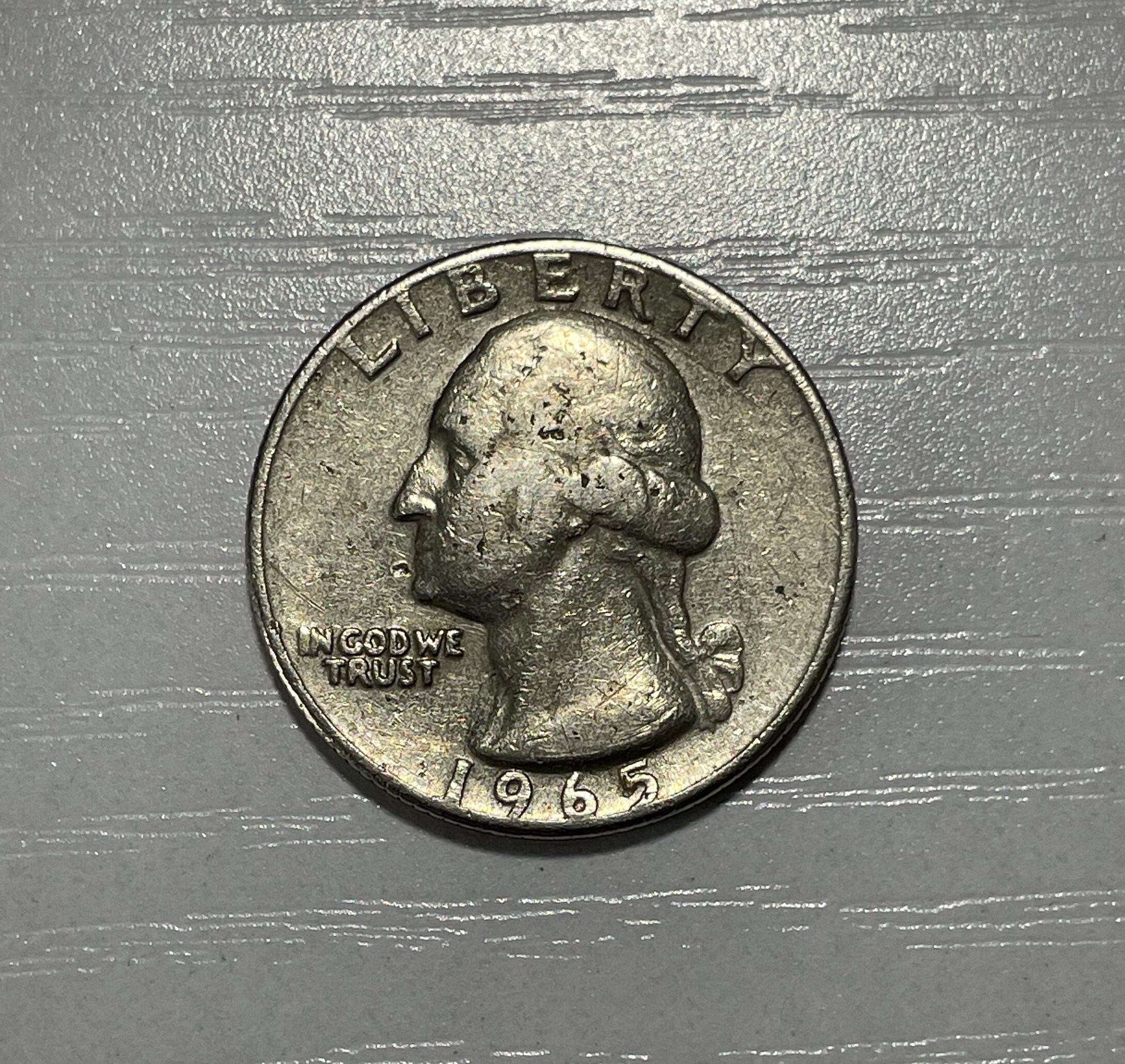 1965 PURE SILVER Quarter With No Mint Mark. Etsy
