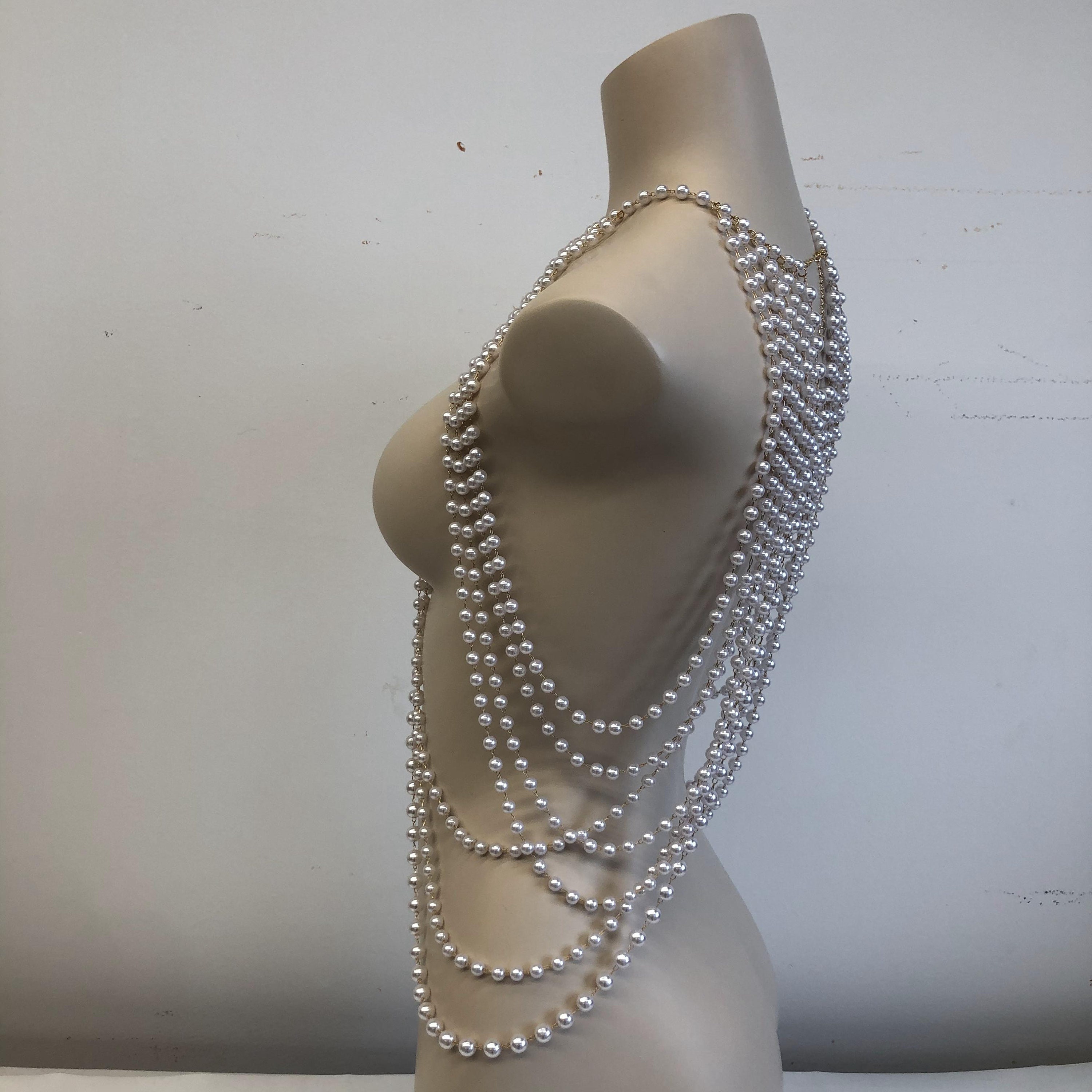Backdrop Chain Layer Bridal Backdrop Attachment Necklace Back Chain Back - Etsy