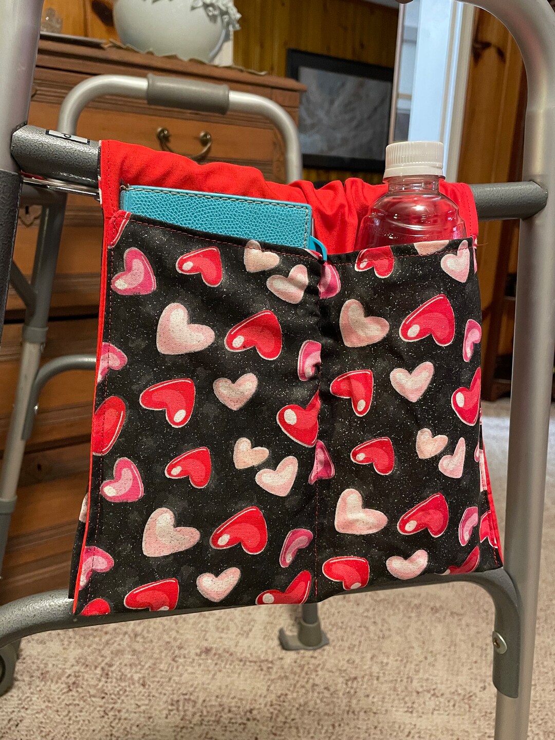 Walker Bag, Mobility Bag, Hands Free Bag, Walker Attachment, Walker