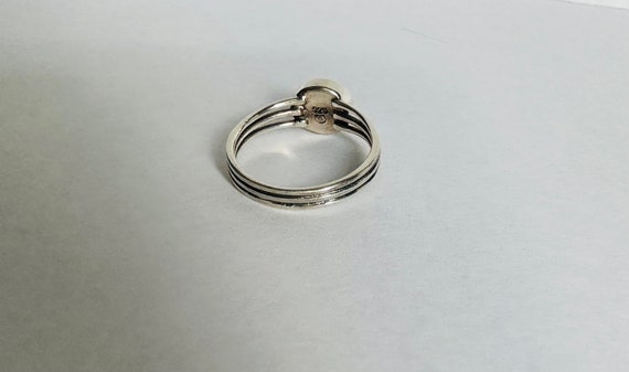 Abalone Sterling Silver Ring: Boho 925 Silver Ban… - image 8