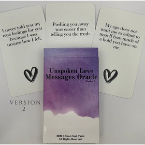Unspoken Love Messages Oracle Version 2