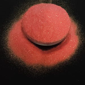 Salon Extra fein geschnittene lachsfarbene hoch funkelnde irisierende Exklusive Polyester Glitter Tumbler Crafts Make-up