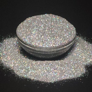 Reno Kasino Feinschliff Silber Holographic Bunte Polyester Glitzer Becher Handwerk Makeup