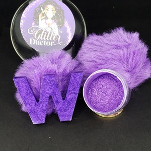 Grape Ape Synstar Purple Shimmery Mica Powder Tumbler Crafts Makeup Shimmer