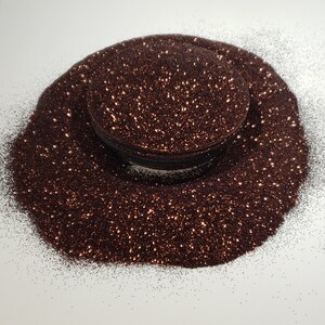 Hawt Coco Sparking Brown Extra Fino Espumante Poliéster Cosmético Glitter Artesanato Copos Unhas