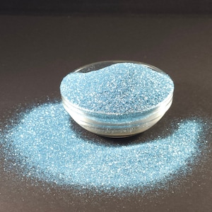 Modèle Comportement Bleu Extra Fin Mousseux Polyester Cosmétique Paillettes Artisanat Gobelets Ongles