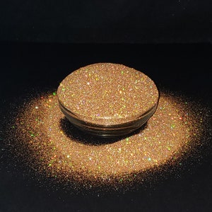 0.2mm Holographic Gold Extra Fine Glitter (Ultra-thin) LB0210