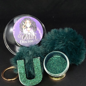 Flying Dutchman Forest Green Shimmering Mica Powder Tumbler Crafts Makeup Shimmer