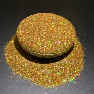 Las Vegas Fine Cut Gold Holographische Bunte Polyester Glitter Becher Handwerk Make-up