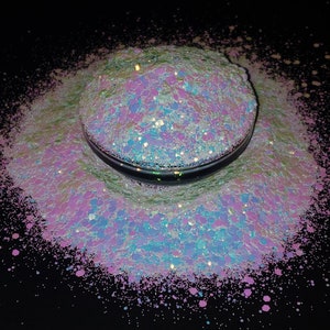 Cloud 9 Farbwechsel Blau Rosa Lila Bling Chunky Mix Exclusive Polyester Glitzer Becher Handwerk Make-up