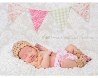 PATTERN ONLY - Crochet Pattern for newborn hooded cocoon Photo Prop - Digital Download