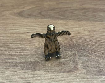 Solid Brass Penguin - Small Ornament Statue - Miniature Figurines Handcraft Collectible Gift Vintage