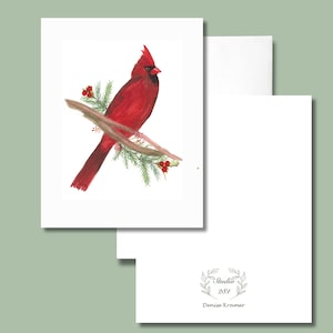 Cardinal Note Cards Set, 4.25 x 5.5