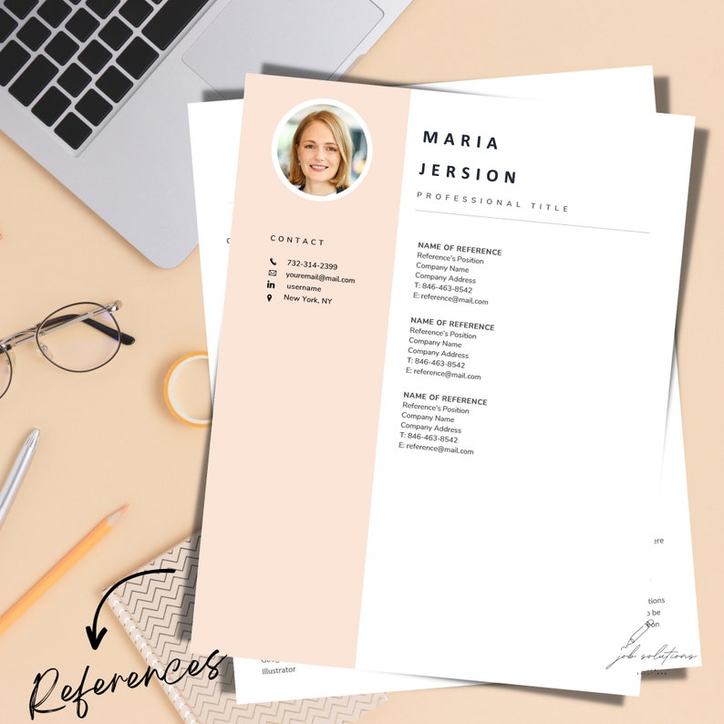 Professional Simple Resume Template - Il 794xN.5645361915 25sh 