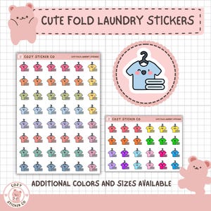 Stickers icônes plier les vêtements, Stickers pour vêtements pliants, plus de 50 couleurs, mat, brillant, 2 tailles, grandes feuilles, mini feuilles | C-011