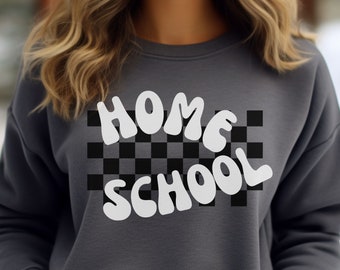 Homeschooling Mom Shirt Lustige Mama Homeschool Sweatshirt für Homeschool Studenten oder Mutter des Homeschoolers für Muttertagsgeschenk Back to School