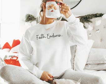 Faith Shirt Christian Apparel Gift For Women Christian Clothing Religious Bible Verse Christian Tee Jesus Tshirt Christian Shirt For Women
