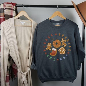 Cookies For Two Please Christmas Pregnancy Sweatshirt, Pregnancy Announcement Sweatshirt, Maternity Christmas Shirt, Pregnancy Reveal Shirt