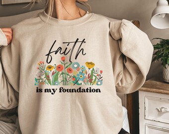 Faith Shirt Christian Apparel Gift For Women Christian Clothing Religious Bible Verse Christian Tee Jesus Tshirt Christian Shirt For Women