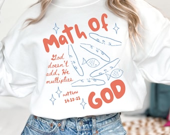 5 Loaves 2 Fish and Loaves Shirt  Bible Verse T Shirt Faith T Shirt Religious Tee Christian Clothing Bible Verse Tee Christian Statement