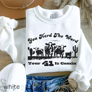 Your 41 is Coming Shirt Womens Religious Shirt Faith Sweatshirt Christian Sweatshirt Bible Verse Jesus Lover