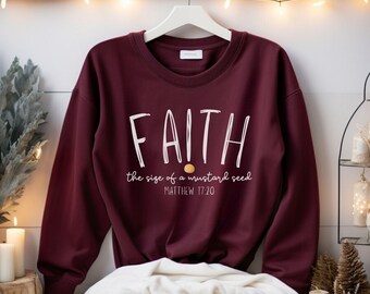 Faith Shirt Christian Apparel Gift For Women Christian Clothing Religious Bible Verse Christian Tee Jesus Tshirt Christian Shirt For Women
