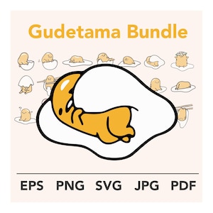 Lindo paquete SVG, dibujos animados en formato SVG, JPG, PNG, EPS y PDF, pegatinas digitales y archivos de descarga digital.