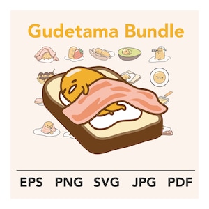 Egg HD SVG Bundle, cute cartoon svg-jpg-png-eps-pdf, digital sticker, digital download files