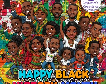 Black History Month, February Sublimation, Png, DTf