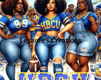 Southern University HBCU PNG, DTF, Sublimation
