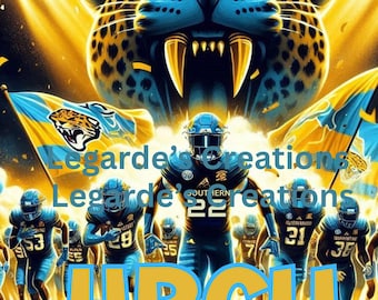 Southern University A&M I love my HBCU, SWAC Louisiana png,dtf, sublimation