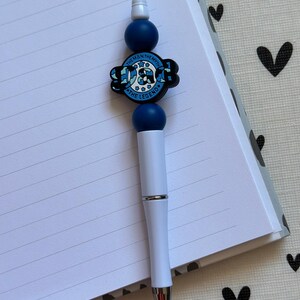 Beaded Pen Dad The Legend | Silicone Beads Writing Ballpoint Pen | Unique Pen, Perfect Gift, Unique Gift
