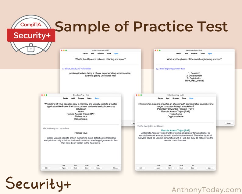 Ultimate Cybersecurity Study Bundle 2024 Comptia Security Flashcards