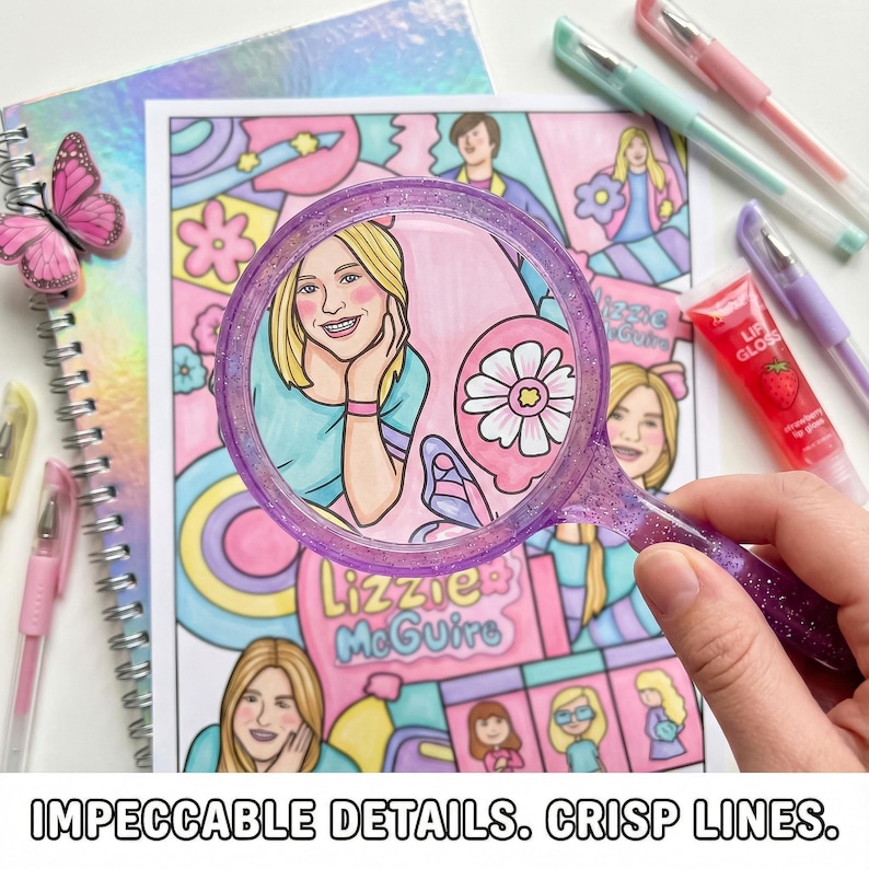 Y2K Nostalgia Coloring Book Printable, 20 Retro 2000s Tech Pages, PDF ...