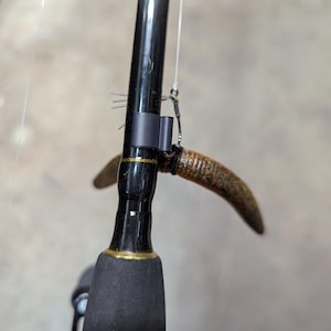 Hook and Rig Keeper for Fishing Rod