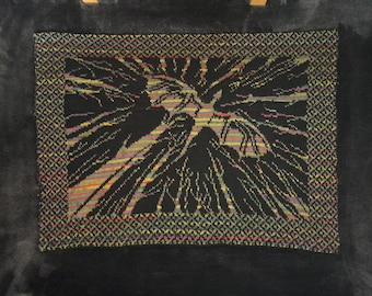 Treetops Dragon Mosaic Crochet Blanket Pattern