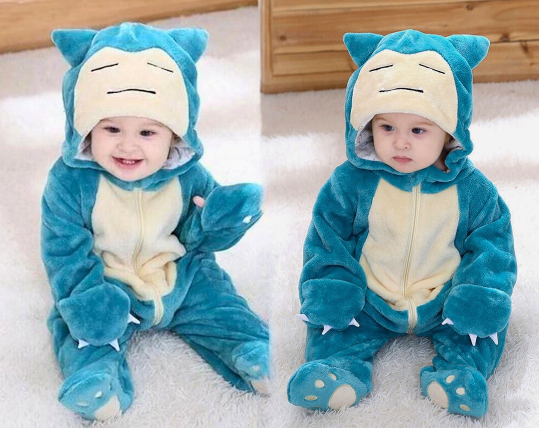Baby Snorlax Handmade Costume Cozy and Adorable Pokemon Etsy