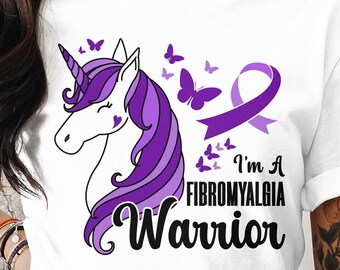 Fibromyalgia Awareness Svg Png, I'm Fibromyalgia Warrior, Cricut Sublimation Design, Printable Svg Png, Fibromyalgia Awareness Shirt Svg Png