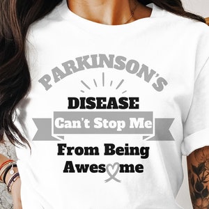 Parkinson&#39;s Disease Awareness Svg Png, Parkinson&#39;s Disease Can&#39;t Stop Me, Cricut Sublimation Design, Printable Svg Png, Parkinson&#39;s Disease