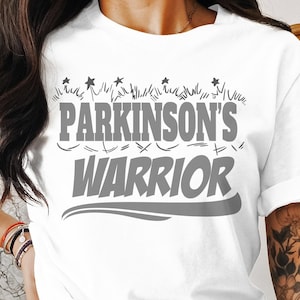 Parkinson&#39;s Disease Awareness Svg Png, Parkinson&#39;s Disease Warrior, Cricut Sublimation Design, Printable Svg Png, Parkinson&#39;s Warrior Shirt