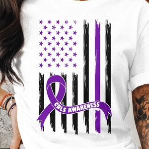 CDLS Awareness Svg Png, American Flag, Cricut Sublimation Design, Printable Svg Png, CDLS Support Squad Shirt, CdLS Shirt Svg Png