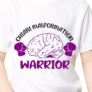 Chiari Malformation Awareness Svg Png, Chiari Malformation Warrior, Chiari Malformation Shirt, Cricut Sublimation Design, Chiari Ribbon Svg