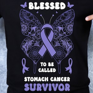 Stomach Cancer Awareness Svg Png, Blessed To Be Called Stomach Cancer Survivor, Cricut Sublimation Design, Stomach Cancer Awareness Shirt