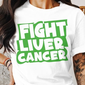 Liver Cancer Awareness Svg Png, Fight Liver Cancer, Cricut Sublimation Design, Liver Cancer Ribbon Svg, Liver Cancer Shirt, Green Ribbon Svg